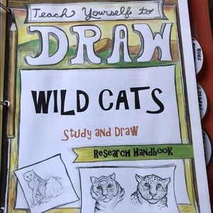 The Thinking Tree Homeschool Teach Yourself to Draw Journal pdf printout.